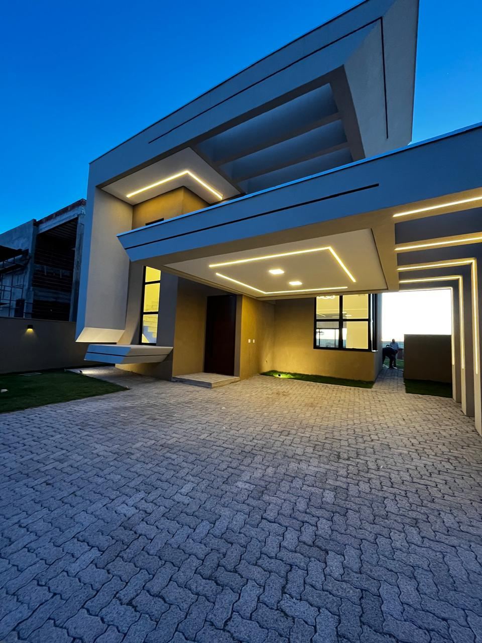 Volumetria e iluminação arquitetural